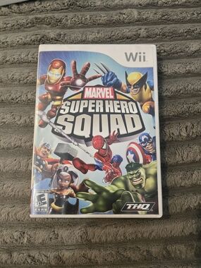 Nintendo Wii Marvel Super Hero Squad Video Game